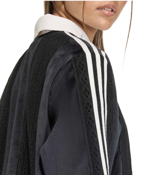 adidas(アディダス)の「adidas WINTERIZED LS JERSEY / アディダス ウィンターライズド ロングスリーブ サッカージャージ(ジャージ・レディース・ブラック・S/L/M)」の7枚目の写真