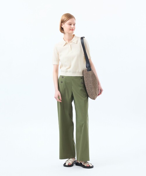 MACKINTOSH PHILOSOPHY(マッキントッシュ フィロソフィー)の「タイプライターレインマリンパンツ(その他パンツ・レディース・カーキ/ブラック/ベージュ・34/40/36/38)」の6枚目の写真