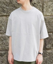 グラデーション ライニング クルーネック Tシャツ