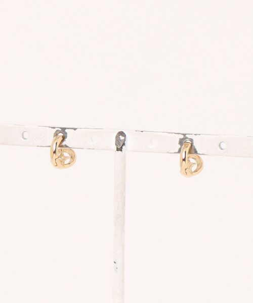 LINFA　（リンファ）の「ワンタッチ　ミニマム　ムーンモチーフピアス（ピアス（両耳用）・レディース・ゴールド/シルバー・FREE）」の13枚目の写真