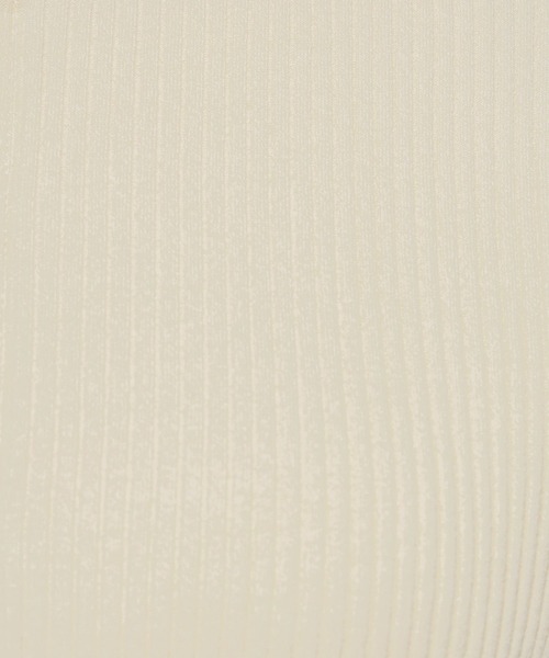 LOWRYS FARM(ローリーズファーム)の「WZIPリブカーディガンSS 498290(カーディガン/ボレロ・レディース・パープル/チャコールグレー/アイボリー/ブラウン・SHORT/LONG)」の12枚目の写真