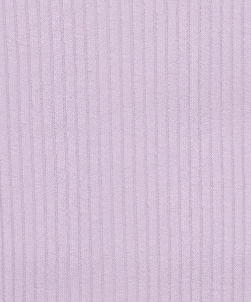 LOWRYS FARM(ローリーズファーム)の「WZIPリブカーディガンSS 498290(カーディガン/ボレロ・レディース・パープル/チャコールグレー/アイボリー/ブラウン・SHORT/LONG)」の16枚目の写真