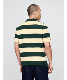 GAP（ギャップ）の「Gap × Malbon ロゴ ストライプ ポロシャツ