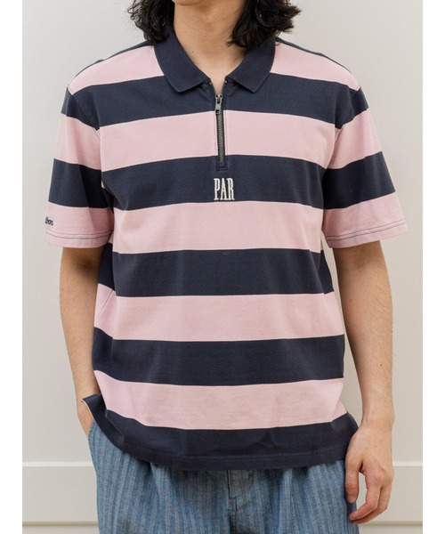 Gap × Malbon ロゴ ストライプ ポロシャツ Gap × Malbon ロゴ ストライプ ポロシャツ（ポロシャツ）｜GAP