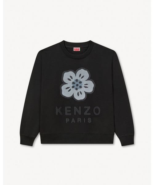 KENZO（ケンゾー）の「'Boke Flower' エンブロイド コットン スウェット（スウェット・レディース・ブラック系その他5・SMALL/MEDIUM）」の6枚目の写真
