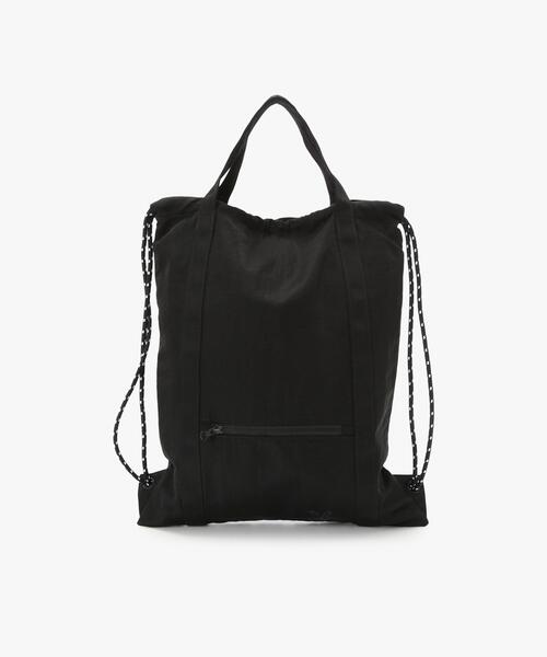 To b. by agnes b.（トゥービーバイアニエスベー）の「ナイロン 2WAYバッグ（バックパック/リュック・レディース・ブラック・FREE）」の5枚目の写真