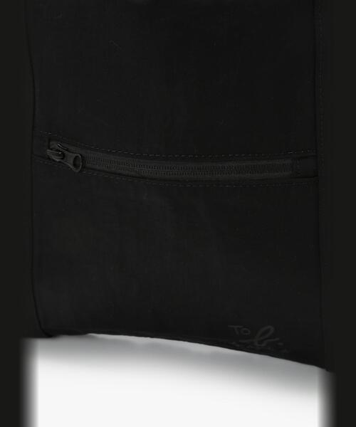 To b. by agnes b.（トゥービーバイアニエスベー）の「ナイロン 2WAYバッグ（バックパック/リュック・レディース・ブラック・FREE）」の6枚目の写真