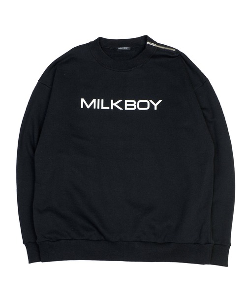 MILKBOY(ミルクボーイ)の「ZIP LOGO スウェット(スウェット・レディース・C/D/A/B・FREE)」の6枚目の写真