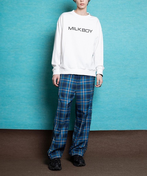 MILKBOY(ミルクボーイ)の「ZIP LOGO スウェット(スウェット・レディース・C/D/A/B・FREE)」の7枚目の写真