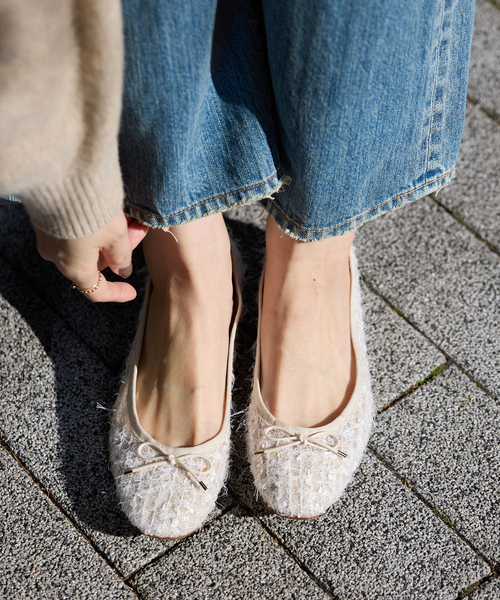 セール】フリンジスパンコールバレエ（バレエシューズ）｜LE TALON