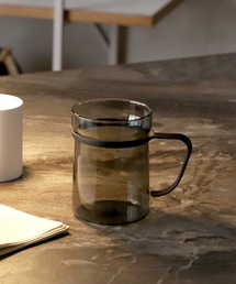 a.depeche（アデペシュ）の「【a.depeche/アデペシュ】耐熱カップ　グラス　 / おしゃれなギフトに最適！ / fort cup M GY（グラス/マグカップ/タンブラー）」