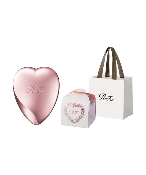 ReFa HEART BRUSH + リファギフトスリーブ(ホワイト) + ReFa