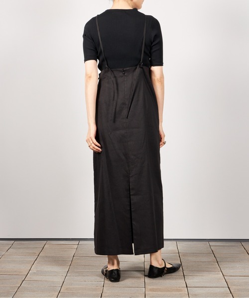 クラネ / CLANE ドレープキャミスカート - DRAPE WRAP CAMI SKIRT - BLACK CLANE - ドレープキャミスカート - DRAPE WRAP CAMI SKIRT