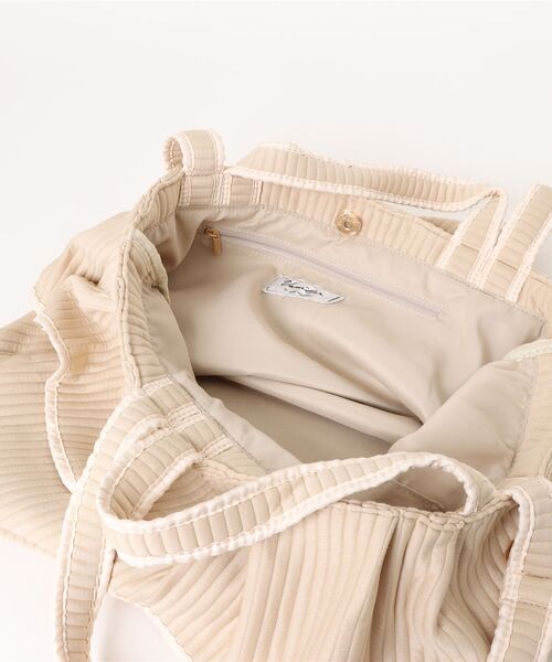 フリルヘム ヌビ トートバッグ le reve vaniller（トートバッグ）｜le