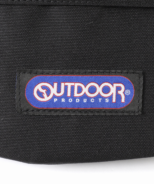 OUTDOOR PRODUCTS(アウトドアプロダクツ)の「OUTDOOR PRODUCTS ex WAIST POUCH ユニセックス使用可(ボディバッグ/ウエストポーチ・レディース・ブラック・FREE)」の4枚目の写真