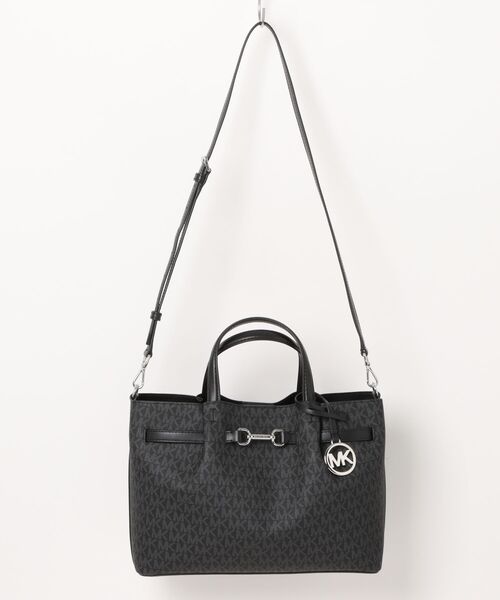 MICHAEL KORS(マイケルコース)の「CARSON MD CZ SATCHEL サッチェル(ハンドバッグ・レディース・ブラック・FREE)」の1枚目の写真