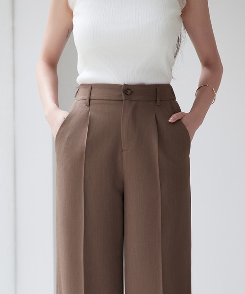 SAISON DE PAPILLON(セゾンドパピヨン)の「パンツ ボトムス スラックス レディース(その他パンツ・レディース・ブラウン/ブラック/チャコール・M/S/XL/L)」の20枚目の写真