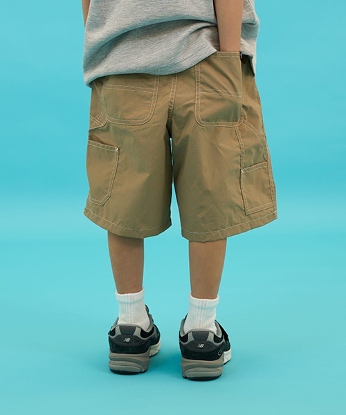 GLAZOS（グラソス）の「【SKIT0LY】【撥水】ナイロンワッシャーペインターパンツ（その他パンツ・キッズ・ブルー/ベージュ/ブラック・110cm/100cm/120cm/140cm/130cm）」の3枚目の写真