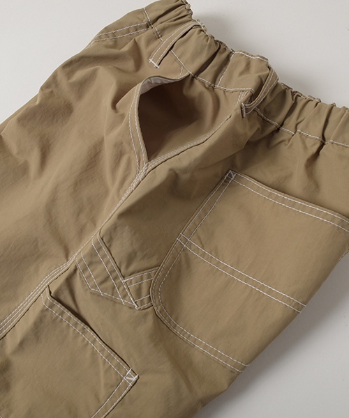 GLAZOS（グラソス）の「【SKIT0LY】【撥水】ナイロンワッシャーペインターパンツ（その他パンツ・キッズ・ブルー/ベージュ/ブラック・110cm/100cm/120cm/140cm/130cm）」の5枚目の写真