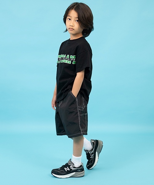 GLAZOS（グラソス）の「【SKIT0LY】【撥水】ナイロンワッシャーペインターパンツ（その他パンツ・キッズ・ブルー/ベージュ/ブラック・110cm/100cm/120cm/140cm/130cm）」の13枚目の写真