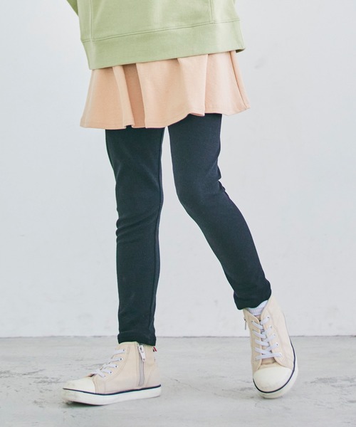 ever closet(エバークローゼット)の「ストレッチスカッツ(フレアタイプ)(スカート・キッズ・カーキ/イエロー系その他/ベージュ/ピンク系その他3/ブルー系その他/グリーン系その他/パープル系その他/ワインレッド・140cm/130cm/120cm/110cm/100cm/90cm/80cm/160cm/150cm)」の2枚目の写真