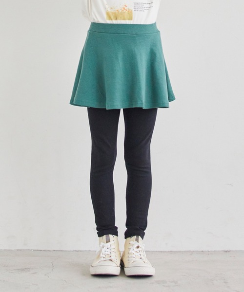 ever closet(エバークローゼット)の「ストレッチスカッツ(フレアタイプ)(スカート・キッズ・カーキ/イエロー系その他/ベージュ/ピンク系その他3/ブルー系その他/グリーン系その他/パープル系その他/ワインレッド・140cm/130cm/120cm/110cm/100cm/90cm/80cm/160cm/150cm)」の4枚目の写真