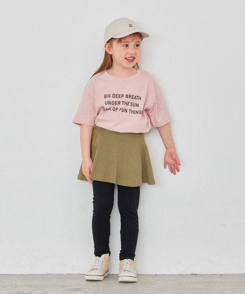 ever closet(エバークローゼット)の「ストレッチスカッツ(フレアタイプ)(スカート・キッズ・カーキ/イエロー系その他/ベージュ/ピンク系その他3/ブルー系その他/グリーン系その他/パープル系その他/ワインレッド・140cm/130cm/120cm/110cm/100cm/90cm/80cm/160cm/150cm)」の10枚目の写真