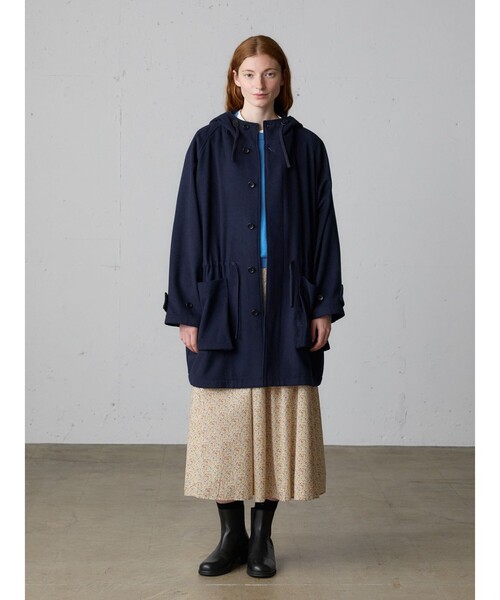 MidiUmi（ミディウミ）の「MidiUmi クルーネックニットプルオーバー（ニット/セーター・レディース・ライトブルー/チャコールグレー/ブラック/レッド・FREE）」の16枚目の写真