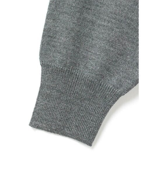 MidiUmi（ミディウミ）の「MidiUmi クルーネックニットプルオーバー（ニット/セーター・レディース・ライトブルー/チャコールグレー/ブラック/レッド・FREE）」の19枚目の写真