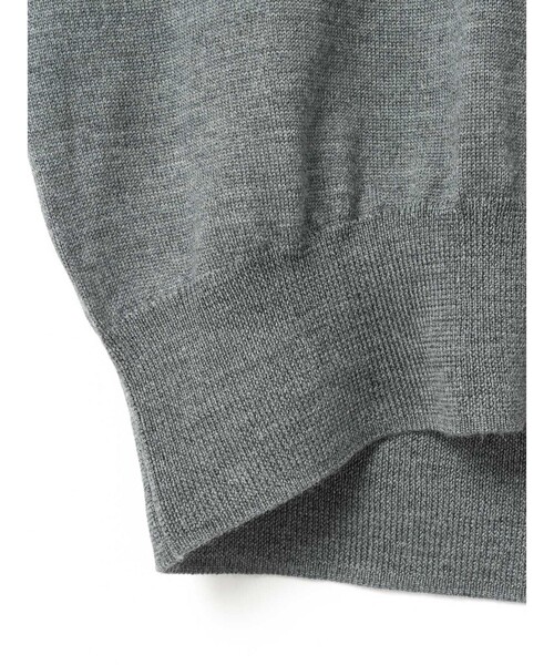 MidiUmi（ミディウミ）の「MidiUmi クルーネックニットプルオーバー（ニット/セーター・レディース・ライトブルー/チャコールグレー/ブラック/レッド・FREE）」の20枚目の写真