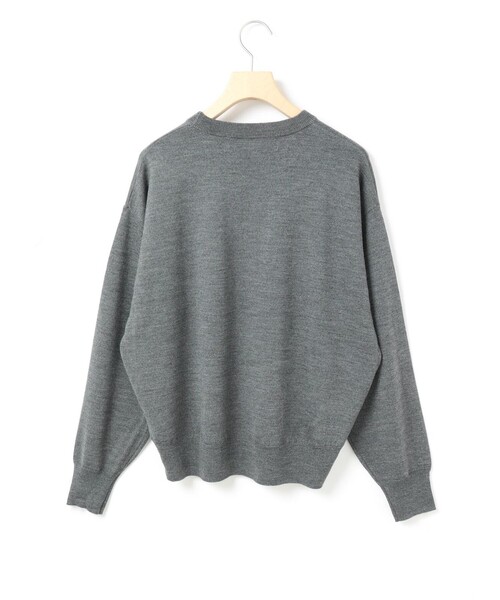 MidiUmi（ミディウミ）の「MidiUmi クルーネックニットプルオーバー（ニット/セーター・レディース・ライトブルー/チャコールグレー/ブラック/レッド・FREE）」の21枚目の写真