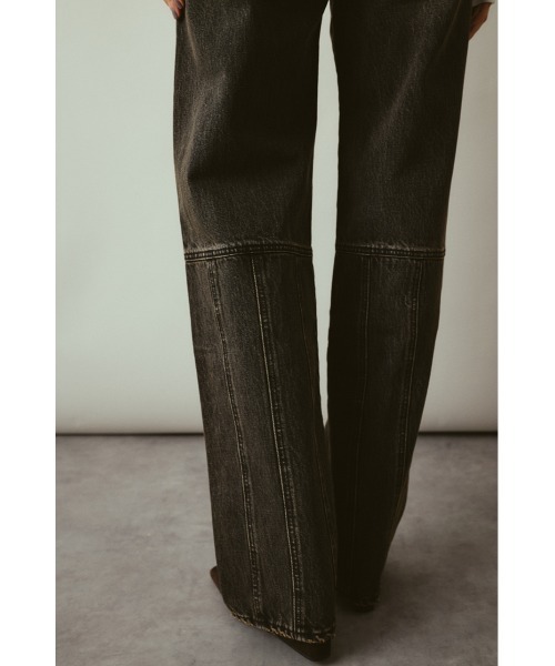 RIM.ARK（リムアーク）の「Geekchic JEANS ギークシックジーンズ（デニムパンツ・レディース・ブラック・36/38）」の3枚目の写真