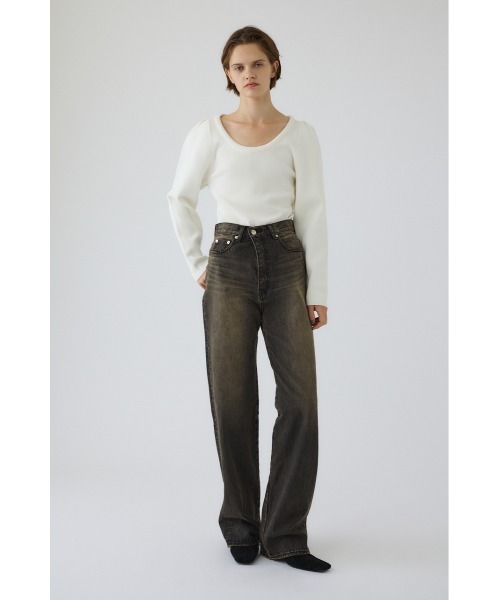 RIM.ARK(リムアーク)の「Geekchic JEANS ギークシックジーンズ(デニムパンツ・レディース・ブラック・38/36)」の18枚目の写真