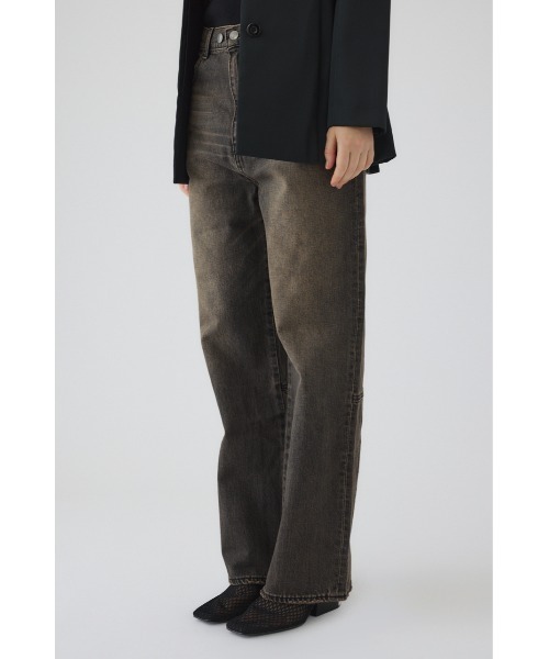 RIM.ARK(リムアーク)の「Geekchic JEANS ギークシックジーンズ(デニムパンツ・レディース・ブラック・38/36)」の12枚目の写真