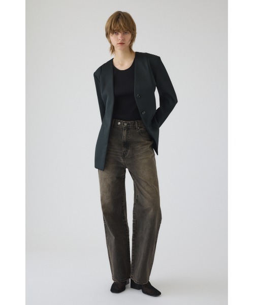 RIM.ARK(リムアーク)の「Geekchic JEANS ギークシックジーンズ(デニムパンツ・レディース・ブラック・38/36)」の9枚目の写真