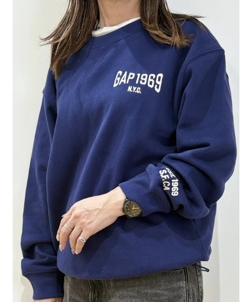 セール】ヴィンテージソフト オーバーサイズ GAPロゴ スウェット