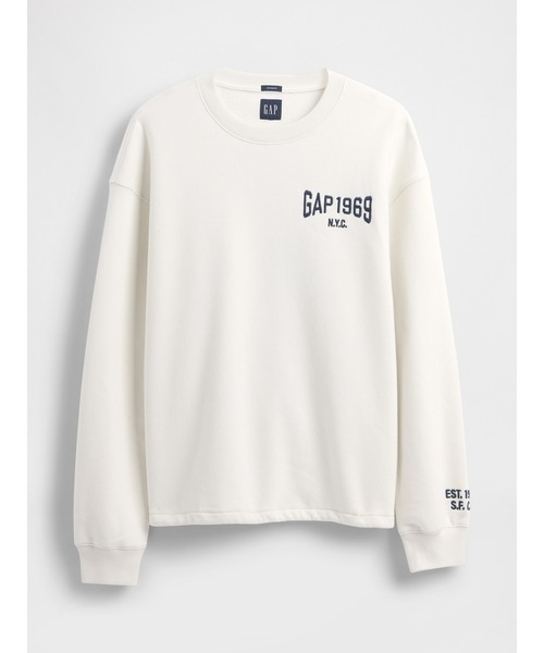 GAP(ギャップ)の「ヴィンテージソフト オーバーサイズ GAPロゴ スウェットシャツ(スウェット・メンズ・ライトグレー/レッド系その他/ホワイト系その他/ネイビー・XS/S/M/L/XL)」の19枚目の写真