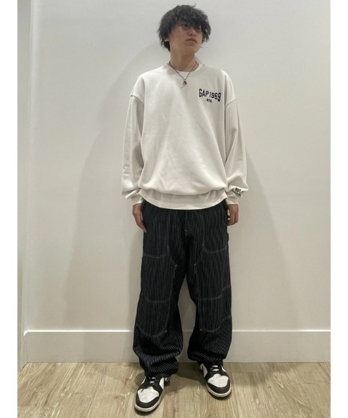 セール】ヴィンテージソフト オーバーサイズ GAPロゴ スウェットシャツ