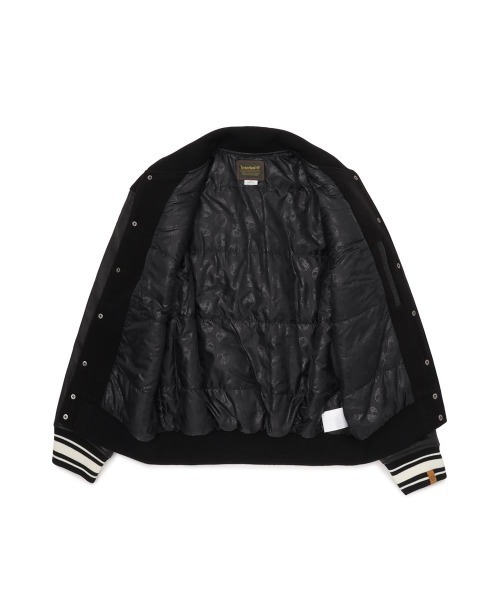 Timberland バージティジャケット ブラック TOKYO DESIGN COLLECTIVE】バーシティ ジャケット ユニセックス