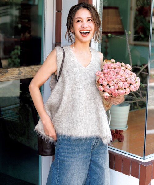 UNFILO(アンフィーロ)の「【UNFILO DENIM】撥水ストレッチ バレルレッグデニム(その他パンツ・レディース・サックスブルー系1/ライトグレー系1/ネイビー系/スカイブルー系1・X-LARGE/XX-LARGE)」の19枚目の写真