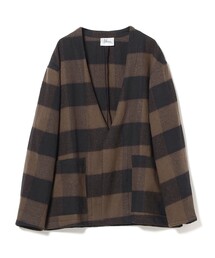 BEAMS BOY（ビームスボーイ）の「Yarmo / WORK JACKET（ノーカラージャケット）」