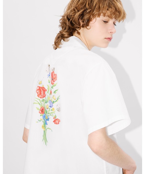 シャツブラウス kenzo 花 KENZO ケンゾー セットアップ 花 スカート