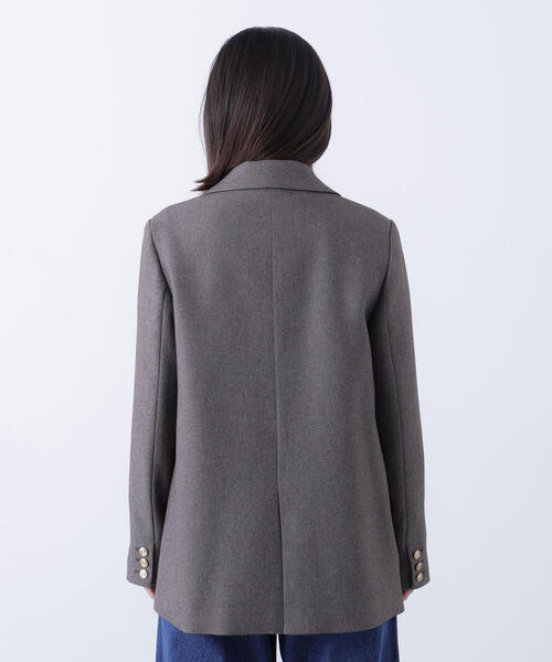 セール】◇ダブルブレストボクシージャケット（テーラードジャケット