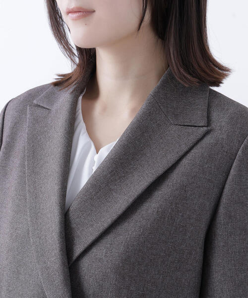 セール】◇ダブルブレストボクシージャケット（テーラードジャケット