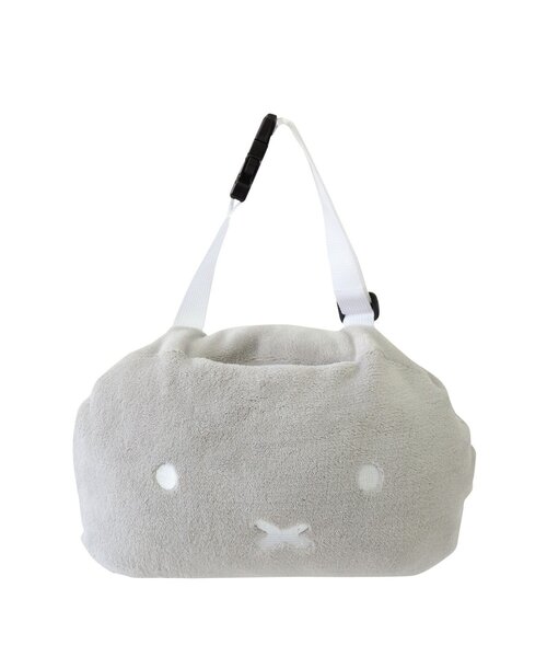 Miffy( ミッフィー)の「ミッフィー ヘッドレストティッシュケース(インテリア雑貨・レディース・グレー/ホワイト・0)」の3枚目の写真