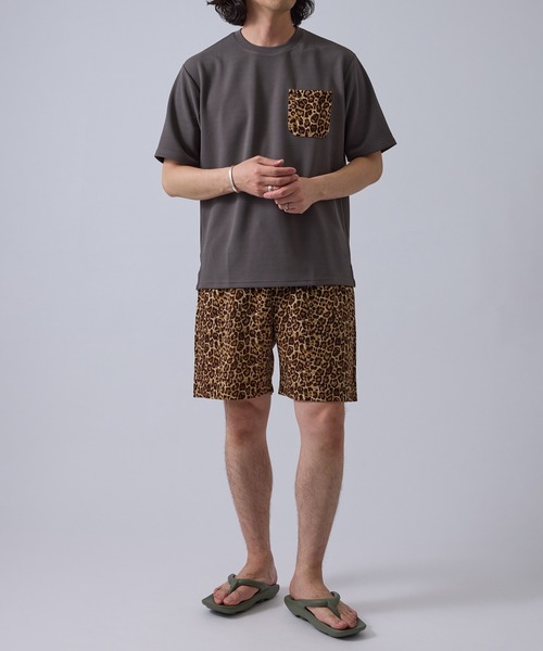  j.n.r.d（ジェー・エヌ・アール・ディー）の「【接触冷感・吸水速乾】【セットアップ対応】j.n.r.d/ウェーブワッフルショートパンツ（その他パンツ・メンズ・ブルー/ブラウン/ネイビー・L/M/LL）」の9枚目の写真