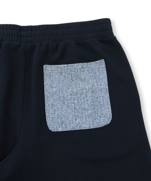  j.n.r.d（ジェー・エヌ・アール・ディー）の「【接触冷感・吸水速乾】【セットアップ対応】j.n.r.d/ウェーブワッフルショートパンツ（その他パンツ・メンズ・ブルー/ブラウン/ネイビー・L/M/LL）」の5枚目の写真