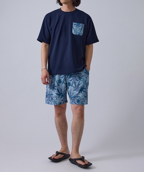  j.n.r.d（ジェー・エヌ・アール・ディー）の「【接触冷感・吸水速乾】【セットアップ対応】j.n.r.d/ウェーブワッフルショートパンツ（その他パンツ・メンズ・ブルー/ブラウン/ネイビー・L/M/LL）」の14枚目の写真