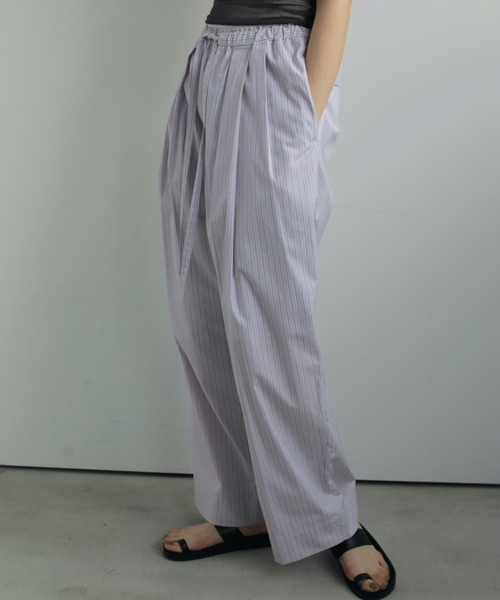 パンツ anuke Stripe Knit Pants ànuke online store（アンヌーク） / Stripe Knit PantsStripe