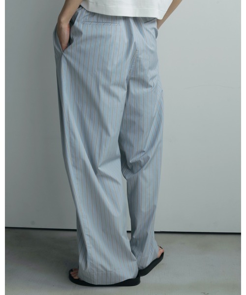 anuke(アンヌーク)の「Stripe Rough Pants(その他パンツ・レディース・ブルー/パープル・36inch/38inch)」の8枚目の写真